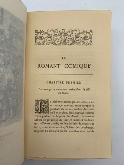 null 
SCARRON





Le Roman Comique





Paris, Librairie des bibliophiles, 1880...