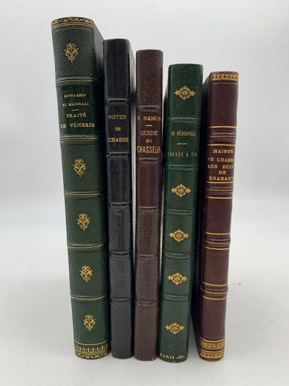 null Lot of 5 volumes on hunting

NAMUR , P.

le guide du chasseur or a precise commentary...