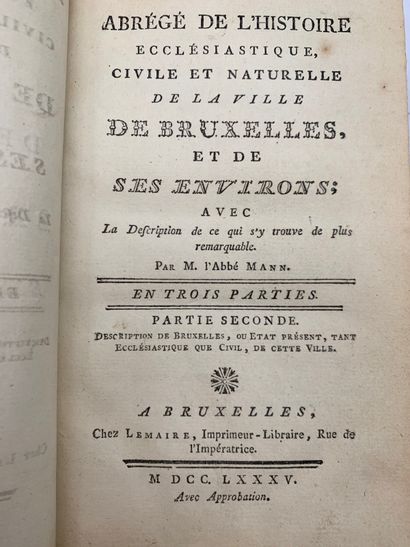 null 
MANN, Theodore Augustin

Abbrégé de l’histoire écclésiastique, civile et naturele...