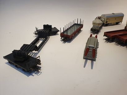 null MÄRKLIN (20) general cargo wagons (E)