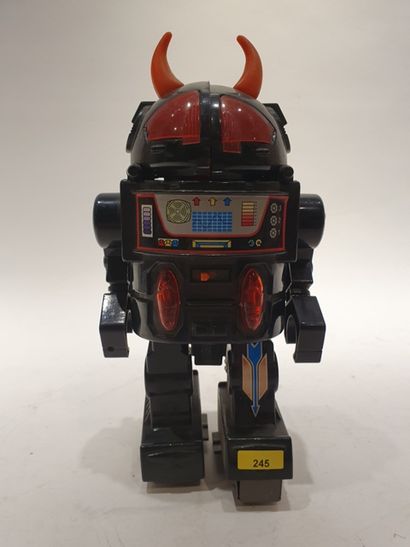 null "MONSTER ROBOT"; Made in Taiwan (early 80's), Robot with orange horns in black...