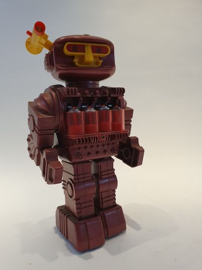 null Playwell, Funny Toy Ltd; Made in Macau, circa 1975, "Space Commander Robot"....