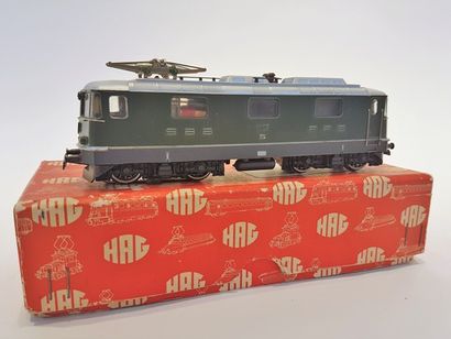null HAG, Swiss BB engine, 1107 green embossed inscription, a panto, nice condition...