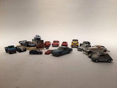 null (16) cars in 1/43rd (9x) and 7 1/50ths of various makes and types (G)