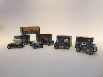 null GAMA, Minimod, (5 Pces) Made in Western Germany, Nice set of 5 OlDTIMERS "HISTORIA"...