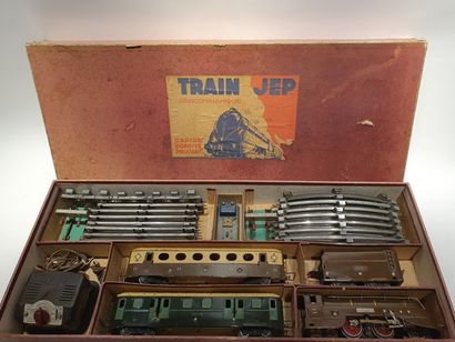 null JEP complete train in original box, O gauge, includes :

one locomotive 220...