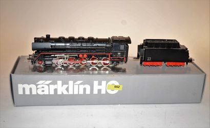 null Märklin, class 44 heavy freight locomotive. Silver gray housing for Märklin's...