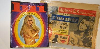 null Brigitte Bardot (Magazines/newspapers/photos):

- six "Lui" magazines from the...
