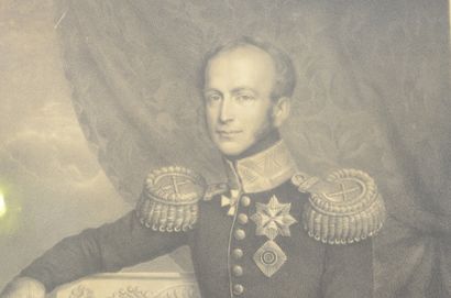 null Portrait of William II (Willem Frederik George Lodewijk van Oranje-Nassau, 1792-1849),...