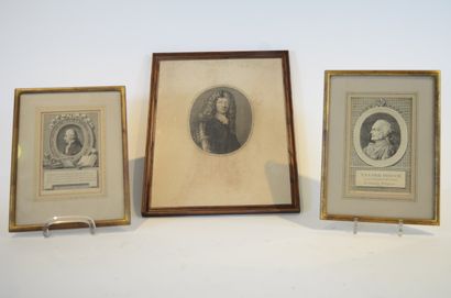 null 
Set of three 18th century engravings:





-Portrait of Lieutenant General...
