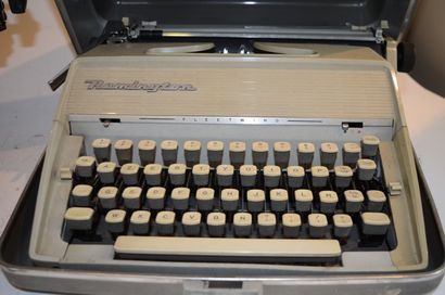 null REMINGTON: Two typewriters. One portable Fleewing model, in its carrying case;...