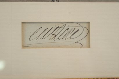 null Portrait of Adam Philippe de Custine (1742-1793), engraving bearing the words:...