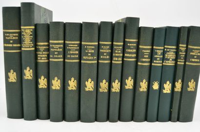 Set of 14 books on the Empire: 
-B. de Jouvenel...