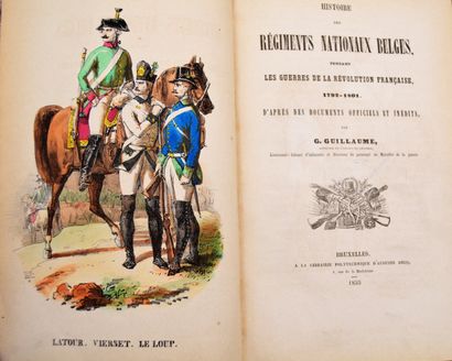 null GUILLAUME G.

Histoire des régiments nationaux belges pendant les guerres de...
