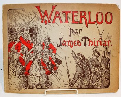  "Waterloo" de James Thiriar (peintre officiel de l'armée Belge), édition originale...