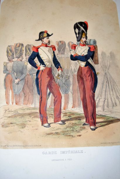  6 livres et 4 cartes: 
 
LALAISSE "Empire Français: l'armée et la garde impériale"...