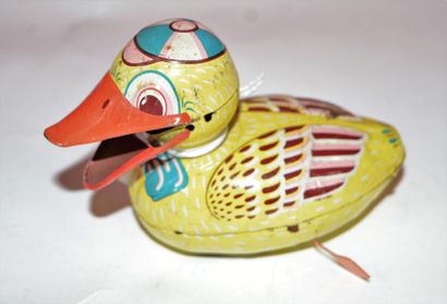 Mechanical duck with friction. Years 30/40....