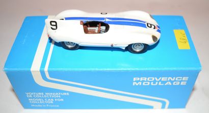 null (6) PROVENCE MOULAGE, 6 Jaguars en résine dont, XK 180, MK IX, Type D Le Mans...