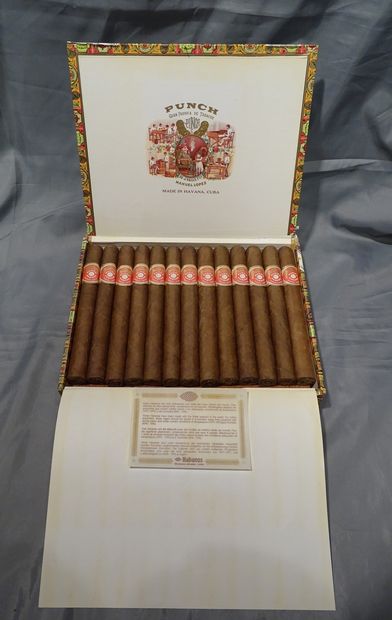 null Collection: PUNCH R.E. Habana, J. Valle y Cca, Manuel Lopez, 25 Punch Churchill...
