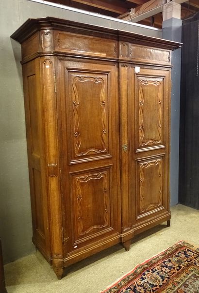 null Piece of furniture: Regency oak cabinet 205x172x61cm 2T int