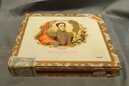 null Collection: cigar BOLIVAR Habana, 25 Immensas, in wooden box