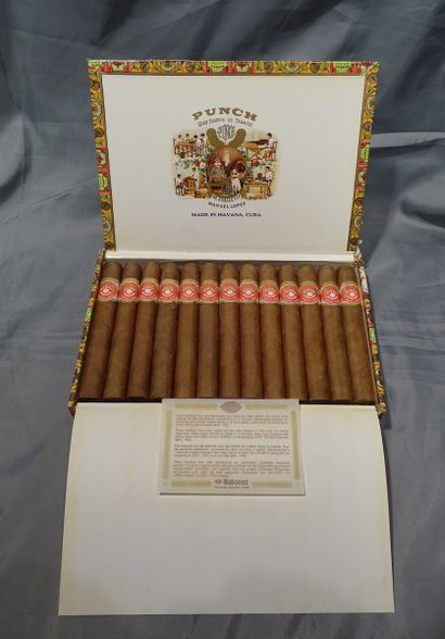 null Collection: PUNCH cigars R.E. Habana, J. Valle y Cca, Manuel Lopez, 25 Punch...