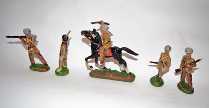 null DURSO: Series of the trapper complete, with the Indian. Very rare. Good con...