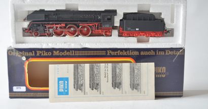 null PIKO modelbahn R2F 6325 Pacific locomotive, black DB, 4-axle tender, type 01...