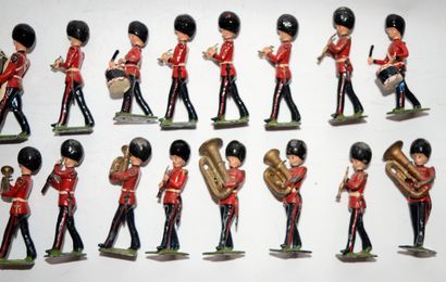 null BRITAINS: Complete band of the Coldstream Guards (25 pieces). Good conditio...