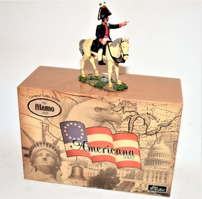 null Modern BRITAINS: US General Santa Anna on horseback, new in original box.