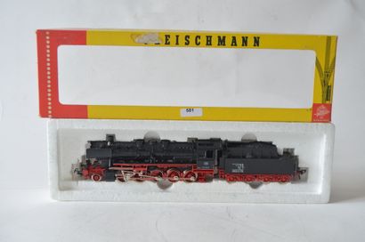 null FLEISCHMANN 4177 DB locomotive, 150 black, 4-axle tender, type 051 628-6 (M...