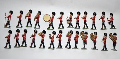 null BRITAINS: Complete band of the Coldstream Guards (25 pieces). Good conditio...