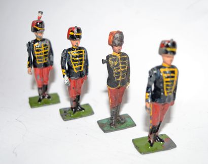 null BRITAINS: 11th Hussars (Prince Albert's Own). Ref. 182, 1930s. Average condition,...