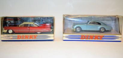 null DINKY MATCHBOX: 2 cars in original boxes

-Cadillac Coupe de Ville 1959

-Bentley...