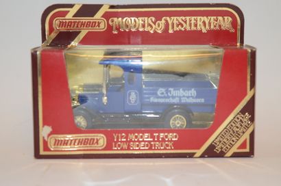 null MATCHBOX 6 Models of yesteryear new in box:

-Y-25 Renault type AG, 1910

-Y-5...