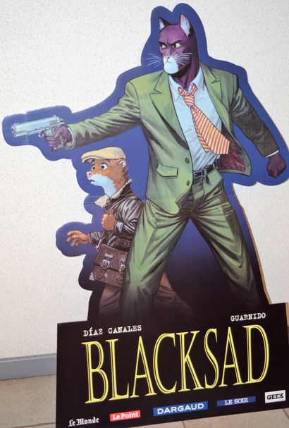 null BLACKSAD by Juan Diaz Canales/Guarnido: POS (point of sale advertising) of volume...