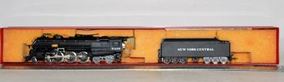 null RIVAROSSI HO ref 1252 American locomotive 4-6-4, type HUDSON tender 6 axles,...