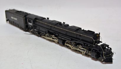 null RIVAROSSI HO : 2454 locomotive 4-8-8-4, Big Boy, de l'Union Pacific, en noir...