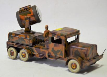 null TIPP&CO, camouflage military truck, headlight carrier, with a soldier (helmet...