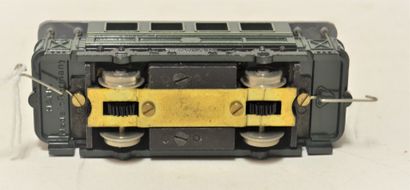 null HAMO Oldtimer tramway, 2 axles, item no. A 203 (1953/64), in green yellow line,...
