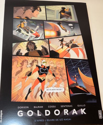 null GOLDORAK: Comic book Kana edition "collector's edition" large format color deluxe...