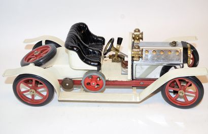 null MAMOD (England): SA 1 live steam car, functional steering wheel. (wear and alterations)...