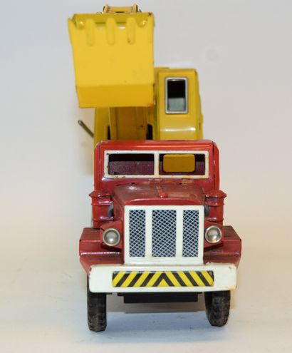 null SSS TOYS, Japon - S-1233 - Camion-grue Power Shovel - 1950-1959 - Dans sa boîte...