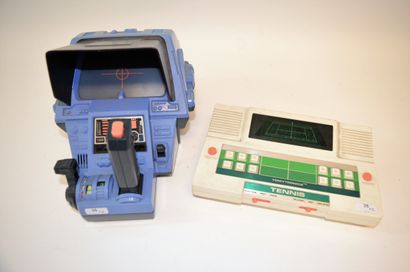 Two TOMY electronic games: 
-TOMYTRONICS:...