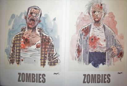 null PERU/CHOLET & CHAMPELOVIER "Zombies" Complete Cycle 1, limited edition of 300...
