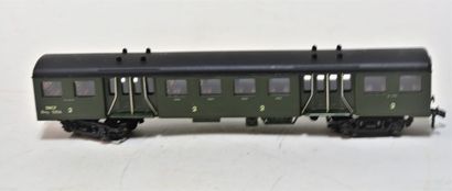 null 
(11) voitures-voyageurs SNCF 4 axes, vertes :




- (7) HORNBY HO, 23cm, :...