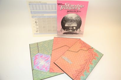 null 
AVALON HILL: "Starship Troopers" board game 1976 edition. The game seems to...