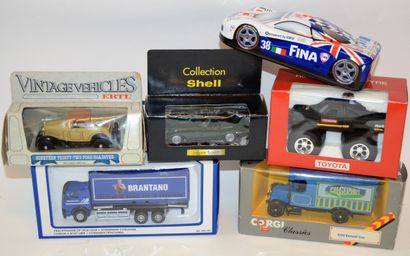 null Set of 6 vehicles:

-Vintage Vehicles ERTL: Ford roadster 1932

Shell Collection:...