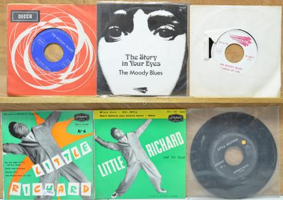 (6) 45 tours

LITTLE RICHARDS (2)

- By the...