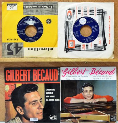 null GILBERT BÉCAUD (4)

- L’Aventure/ Nathalie/ Mon Arbre (HMV) 

	Ma Souris Danse

-...